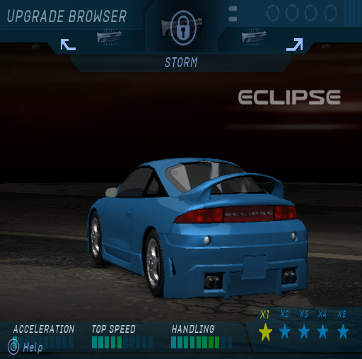 Storm with dual exhaust. Storm with dual exhaust.