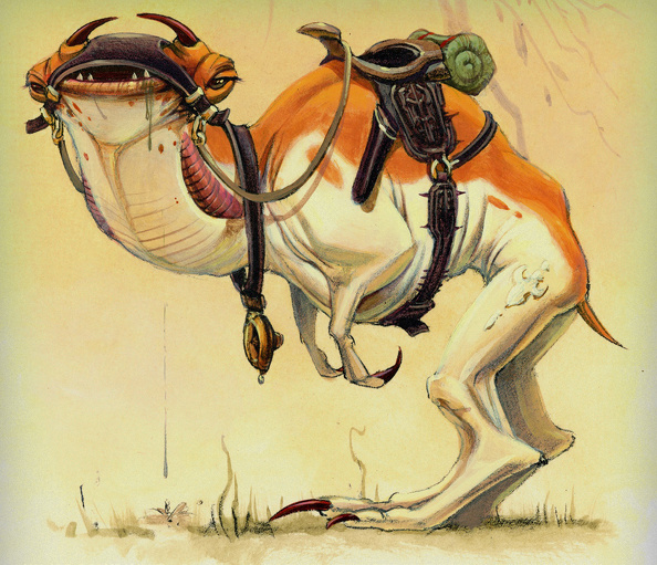 Colored drawing of Elum.