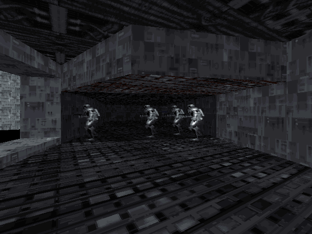 Other side of the long hallway. Other side of the long hallway.