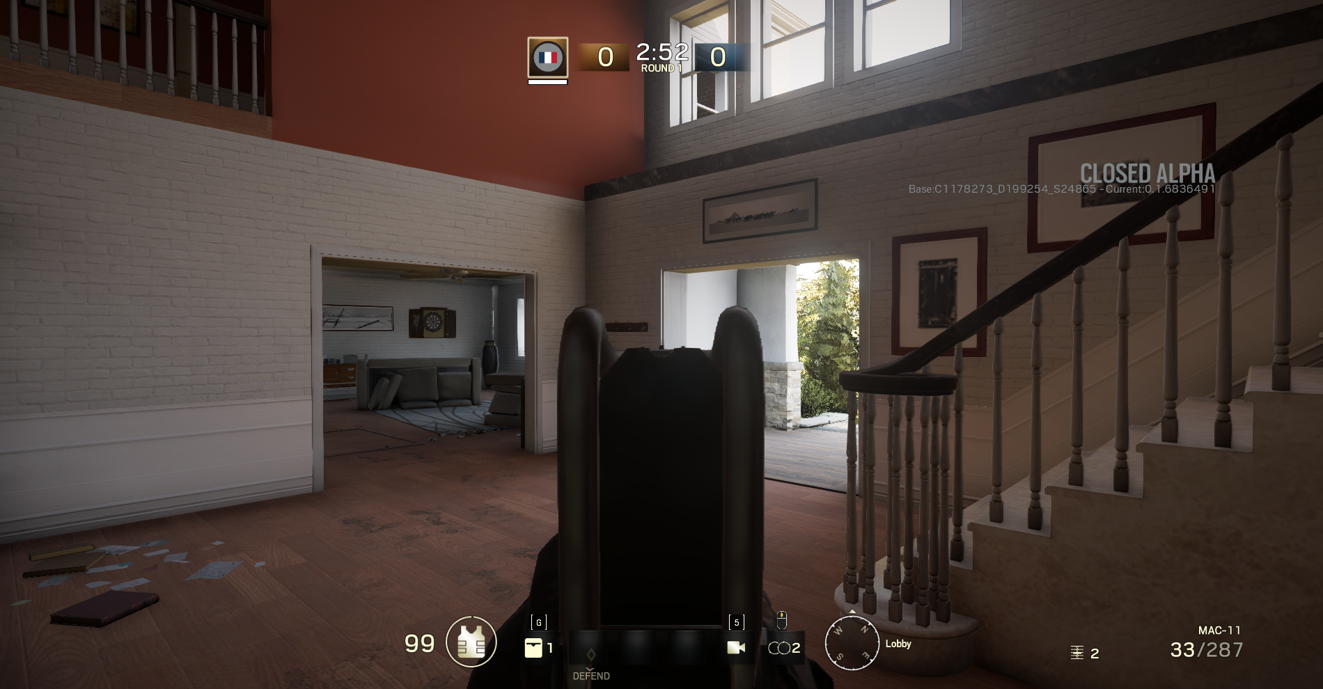 MAC-10 during ADS.