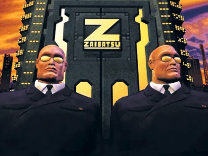 A Zaibatsu man. A Zaibatsu man.