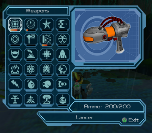 Ratchet2_Retail_WeaponsMenu.png