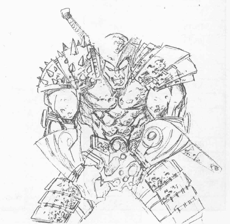 Heavily Armored Warrior