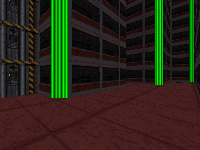 Neon buildings alleys. Neon buildings alleys.