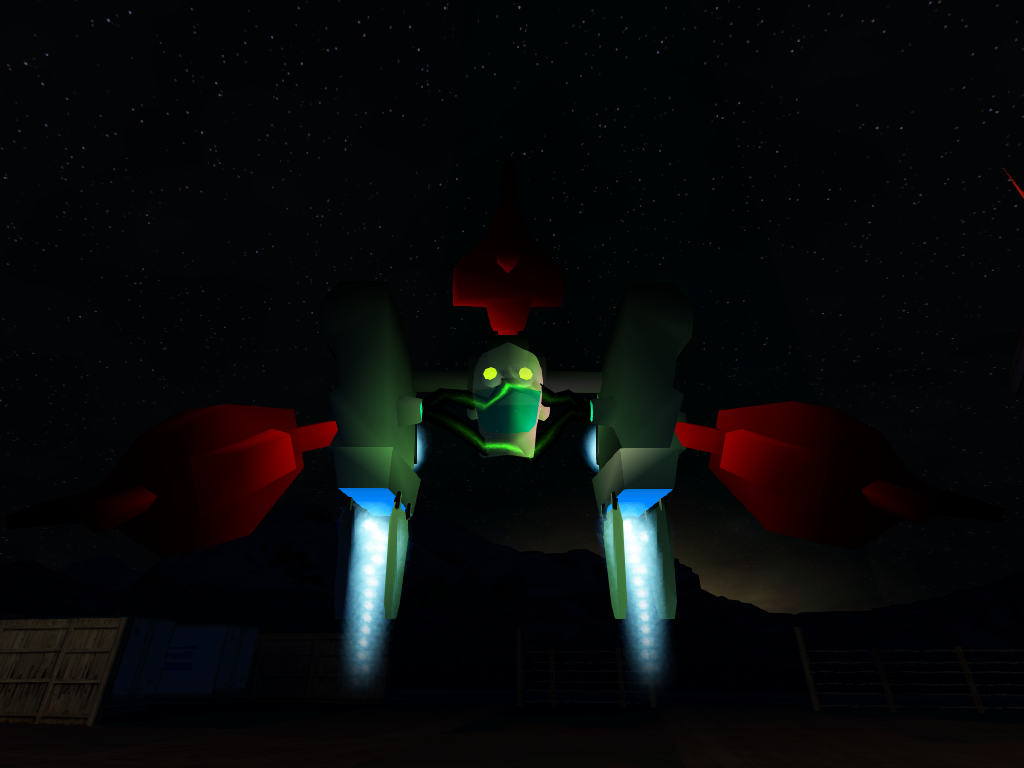 The green lighting emitted by the Proton Monitor. The green lighting emitted by the Proton Monitor.