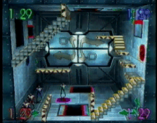 "Triple Climb" repurposed as a multiplayer level. "Triple Climb" repurposed as a multiplayer level.