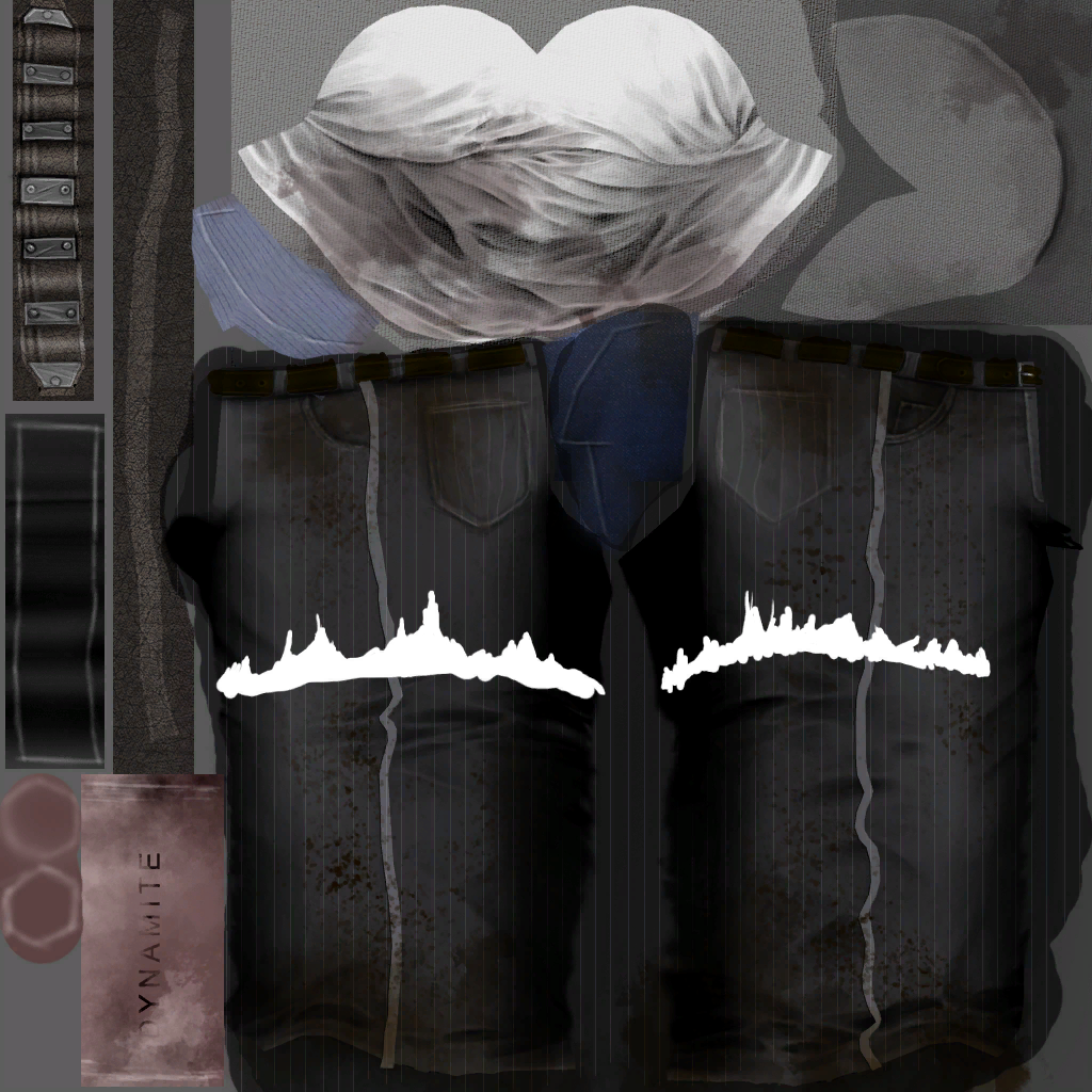 Ripped texture. Ripped texture.