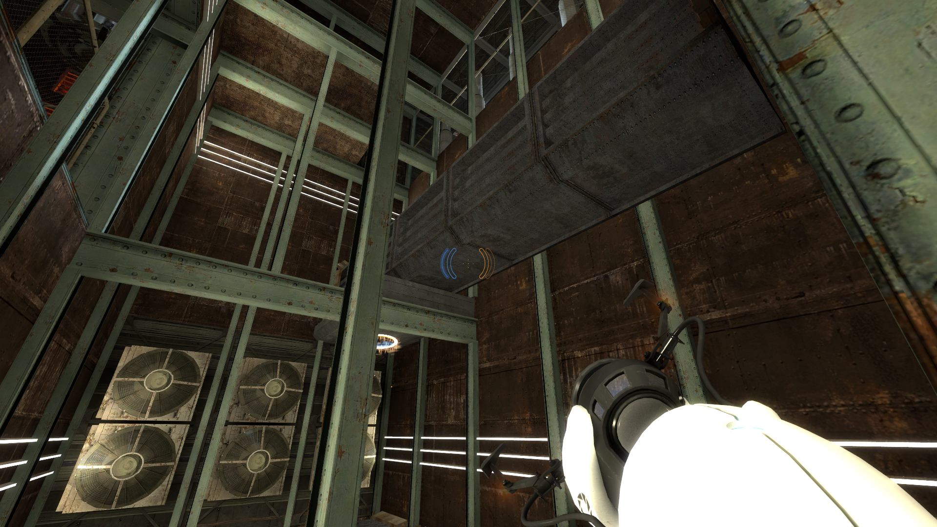 The second area, featuring a different design for the pistons, and an extra one. The second area, featuring a different design for the pistons, and an extra one.
