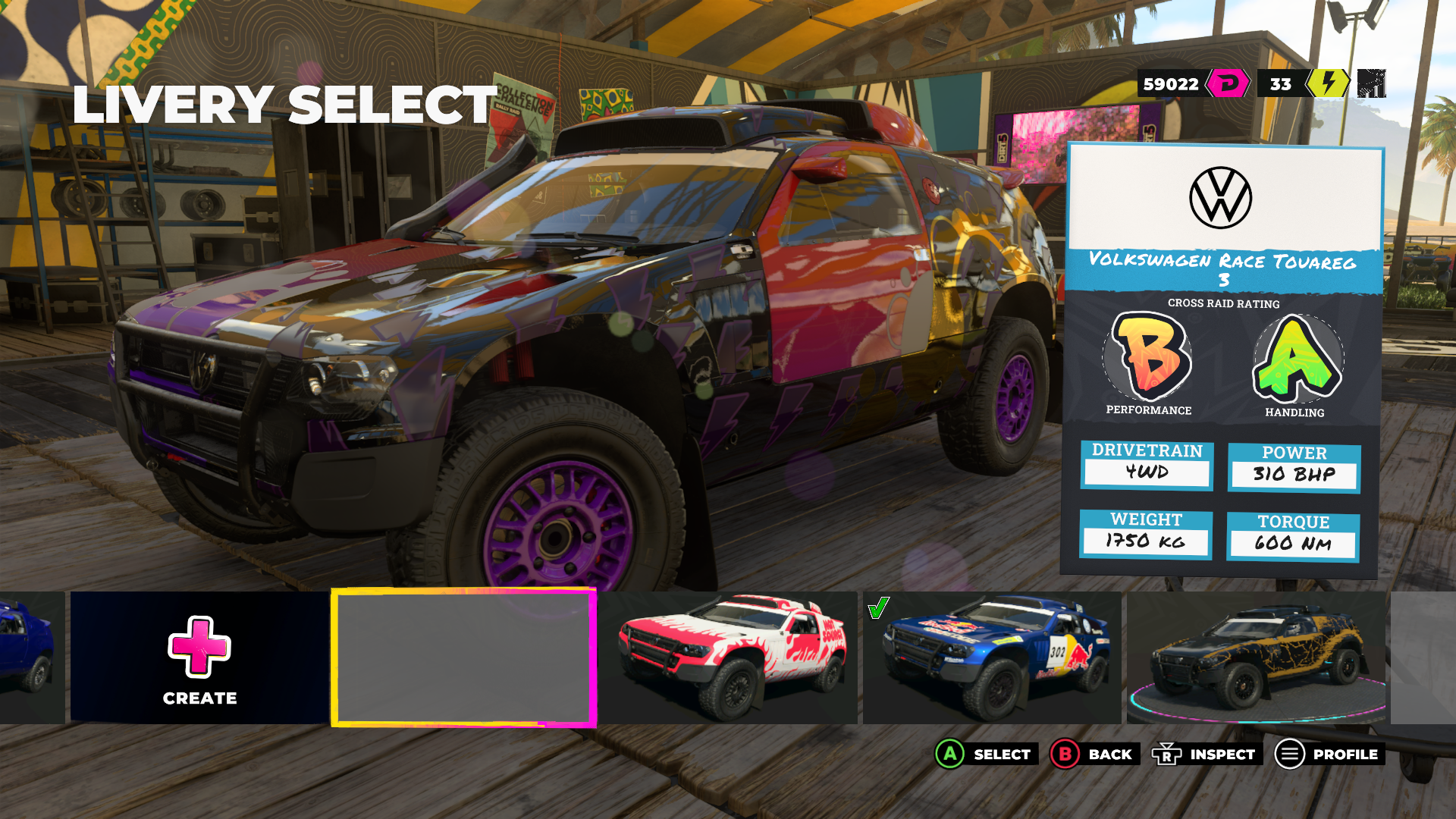 7th livery for the Touareg. 7th livery for the Touareg.
