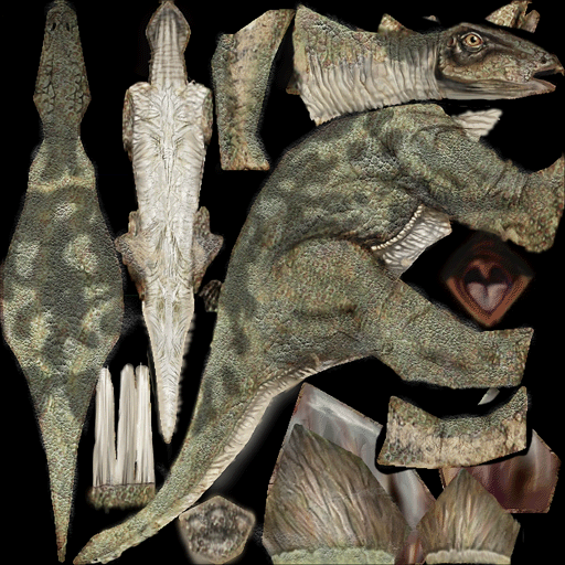 This Stegosaurus skin is unused. It is listed as the plain skin as the file name says. This Stegosaurus skin is unused. It is listed as the plain skin as the file name says.
