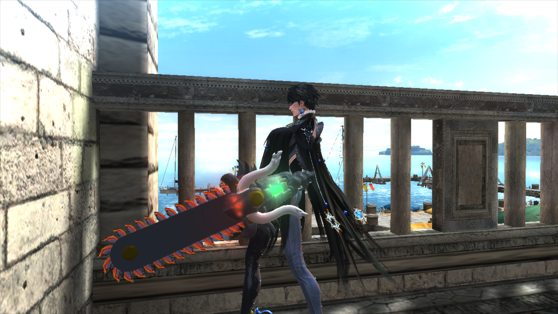 The hand-drawn blades as they appear in-game.