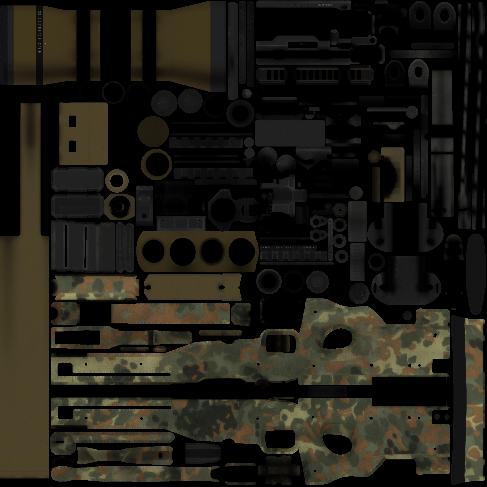 Flektarn Camouflage AWP skin. Flektarn Camouflage AWP skin.
