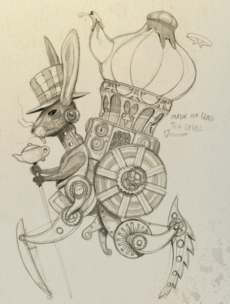 March Hare's Early Design. March Hare's Early Design.