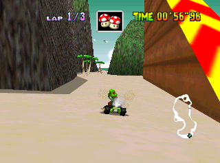 Koopa Troopa Beach at 5× scale. Koopa Troopa Beach at 5× scale.