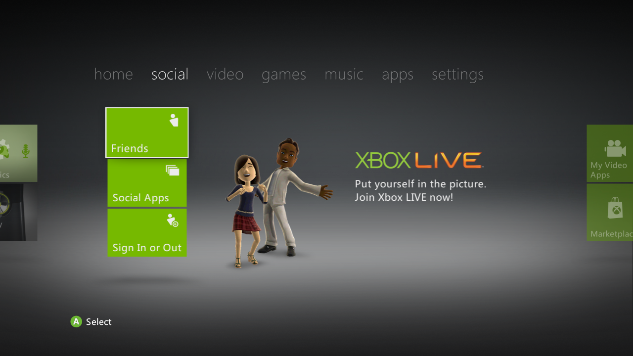 Dashboard (Social Tab) Dashboard (Social Tab)
