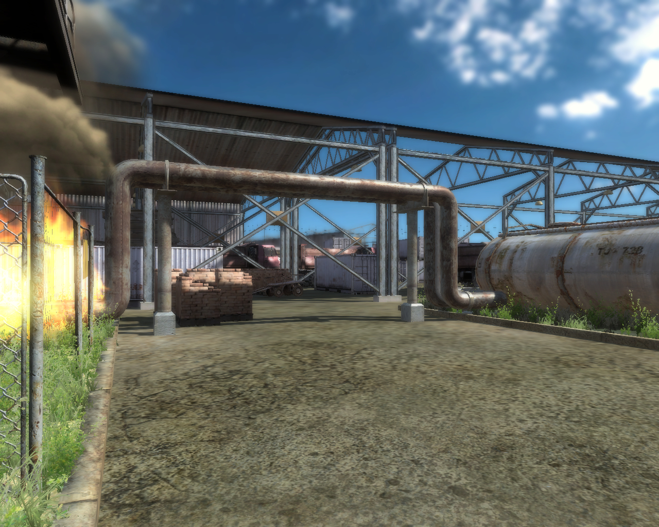 Screenshot of the map.