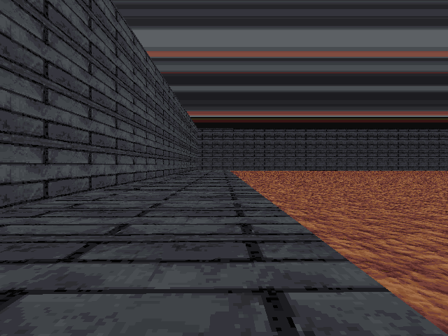 Floor texture near the walls. Floor texture near the walls.