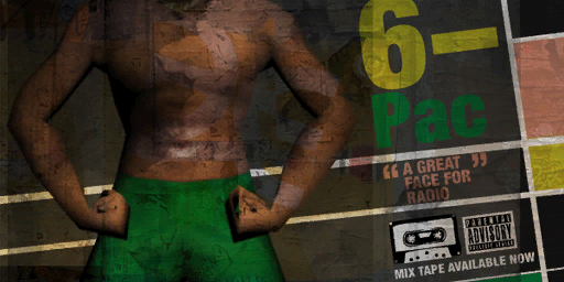 Unused "6-Pac" billboard texture in Schottler.