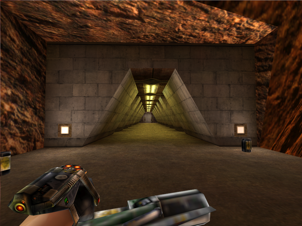 Other side of the Rocket Launcher area. Other side of the Rocket Launcher area.