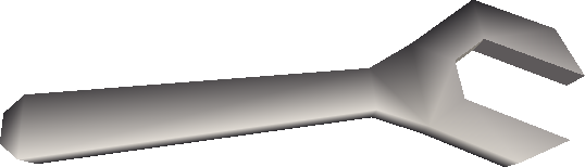 A wrench. A wrench.