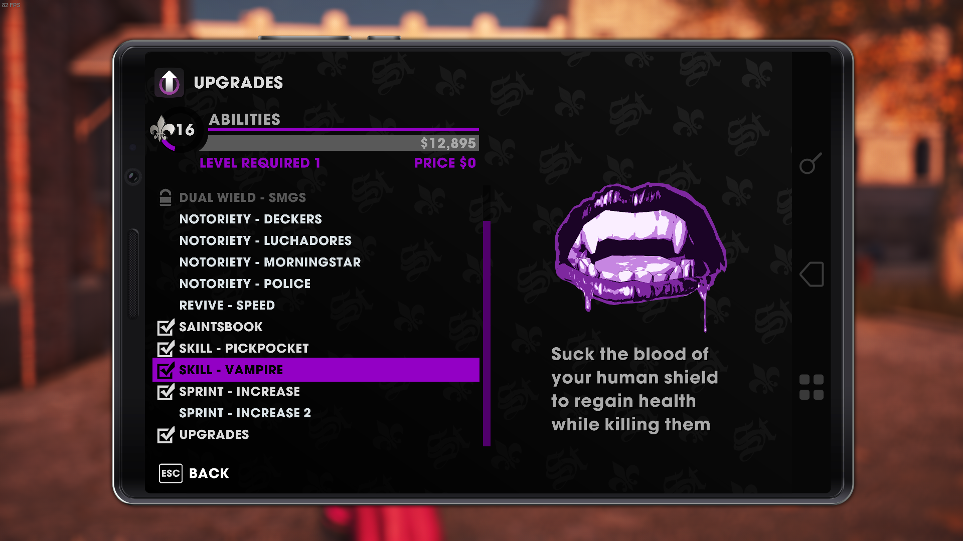 The skill shown in Remastered.