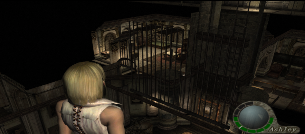 A cage door that isn't in use in Ashley's Segment