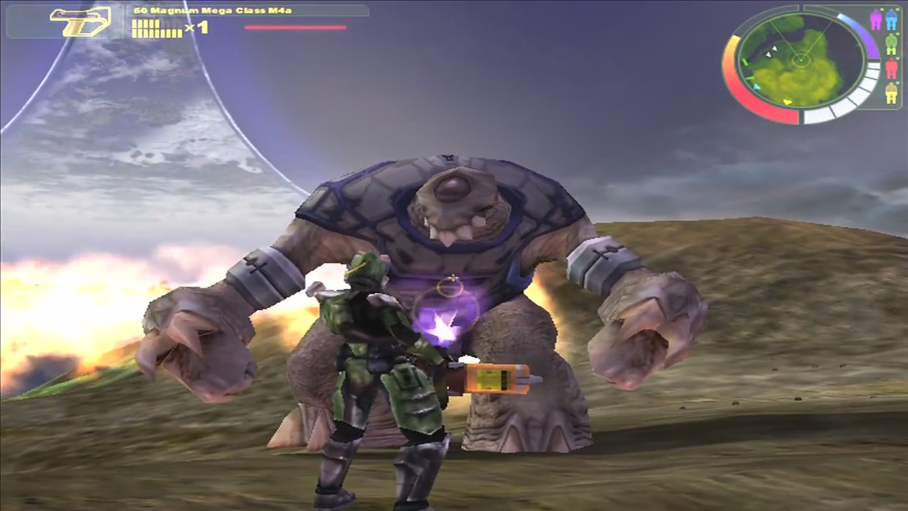 The Drinol (or Sharquoi) was an enemy that was cut. The Halo 2 Legendary Edition's Developer commentary revealed it would have been caged up by the Covenant and let out in a rage to wreak havoc to the area. It was also mentioned to be a 'vehicle smasher'. The Sharquoi lives on in Halo lore, however.
