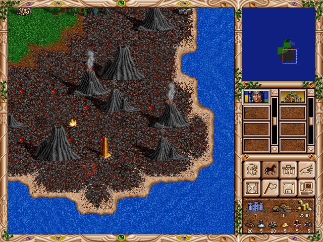 Map with objects from final release for comparison.