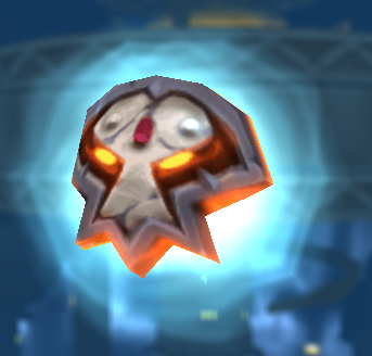 Lord Vanaduke's mask watered.