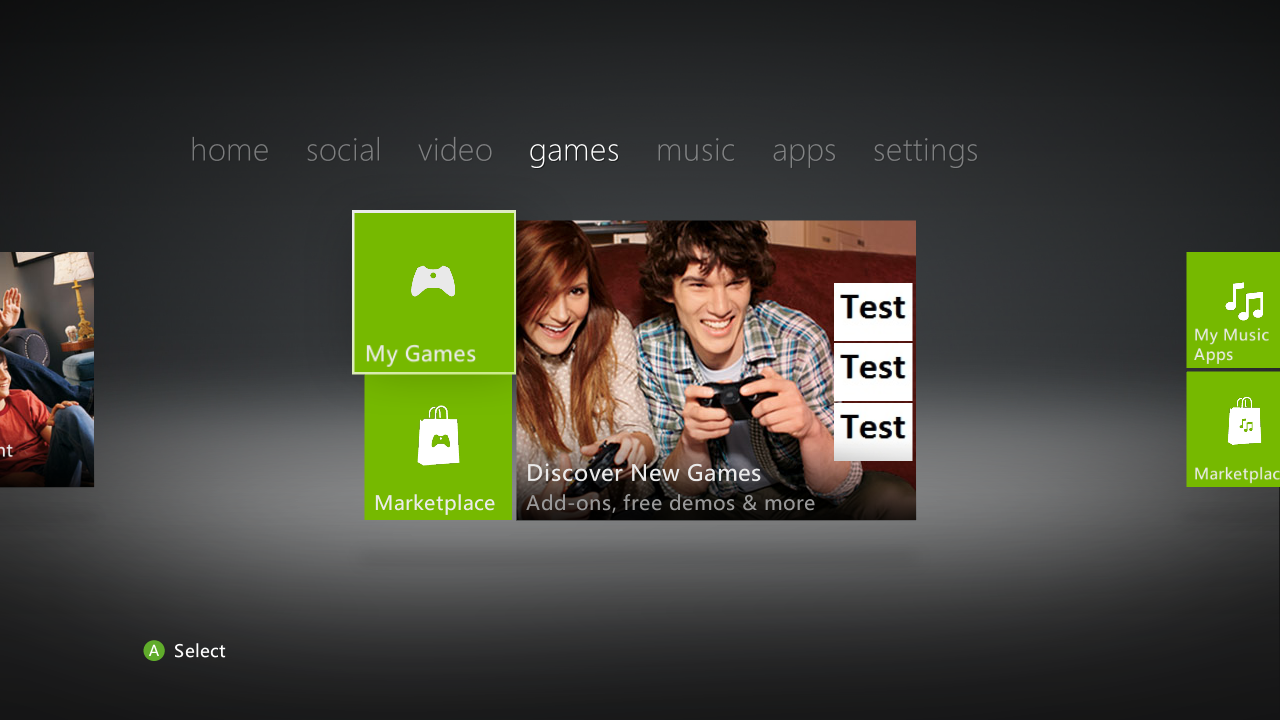 Dashboard (Games Tab) Dashboard (Games Tab)