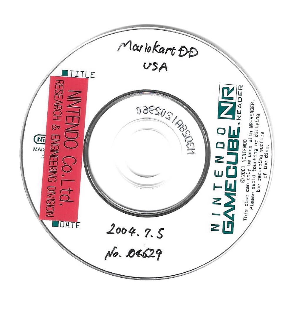 The NR disc with a TDEV serial number of No. 04629. Sourced from Forest of Illusion on Internet Archive.
