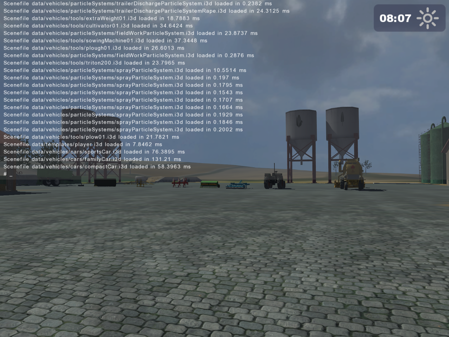 Development console
