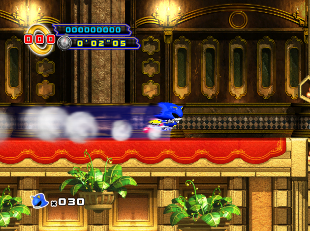 The precise moment the game crashes.