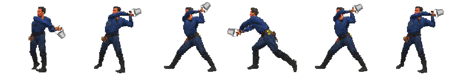Player attack animation backwards Player attack animation backwards