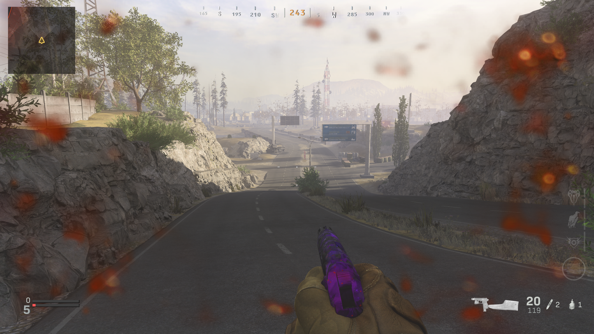 Out of the map on Broadcast