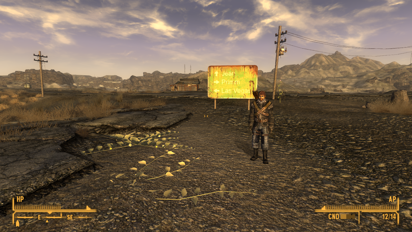 The adventurer and his intended spawn location.