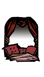 An older version of the overlay displayed over a hero currently in the Brothel. An older version of the overlay displayed over a hero currently in the Brothel.