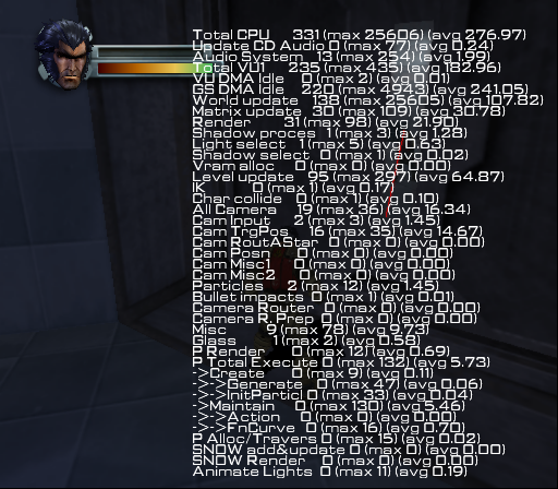 Show Performances. Shows a lot of debug information. Show Performances. Shows a lot of debug information.