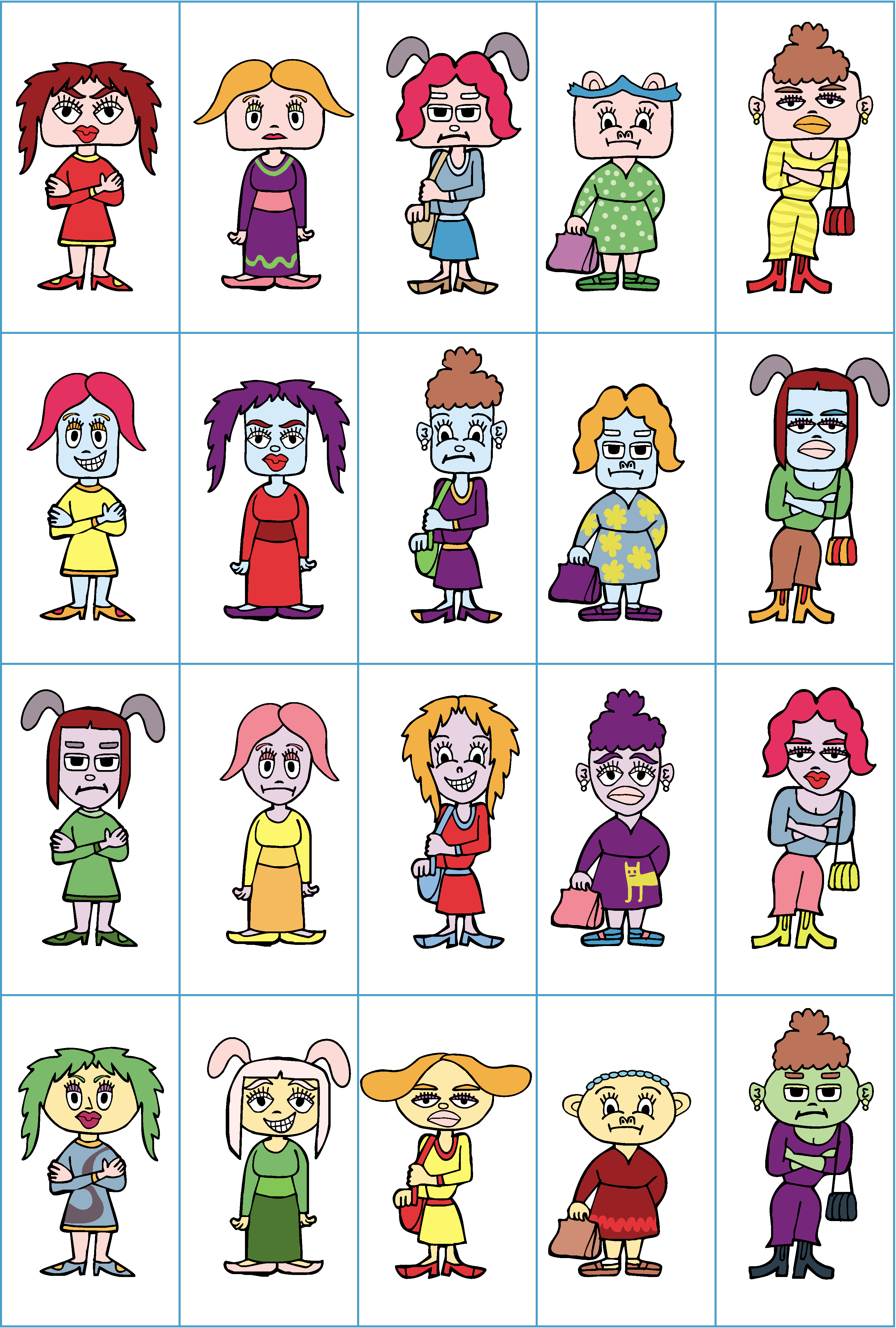 Female generic characters