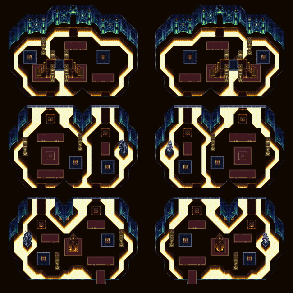 The second and third rooms. The second and third rooms.