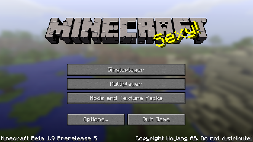 title screen