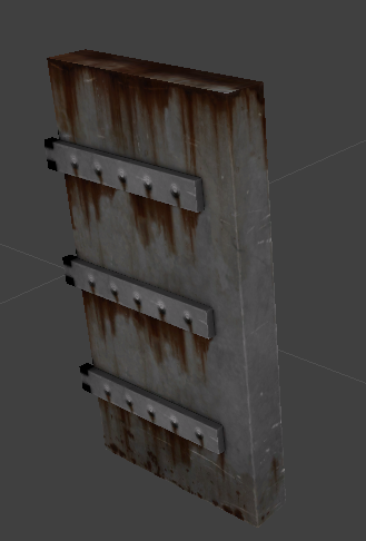 MetalDoorASE - Small unused door model.