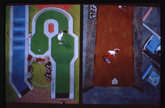 The only known screenshot of Food Dude, featuring the boarder on the right The only known screenshot of Food Dude, featuring the boarder on the right
