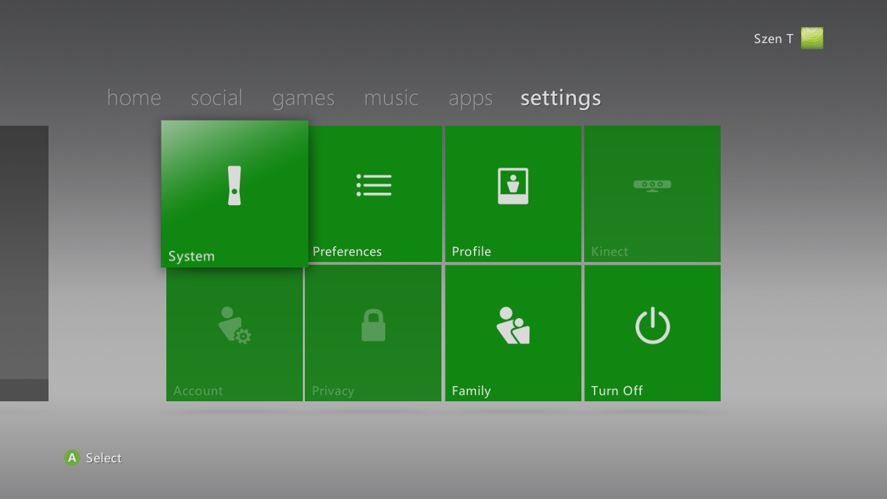 Dashboard (Settings Tab) Dashboard (Settings Tab)
