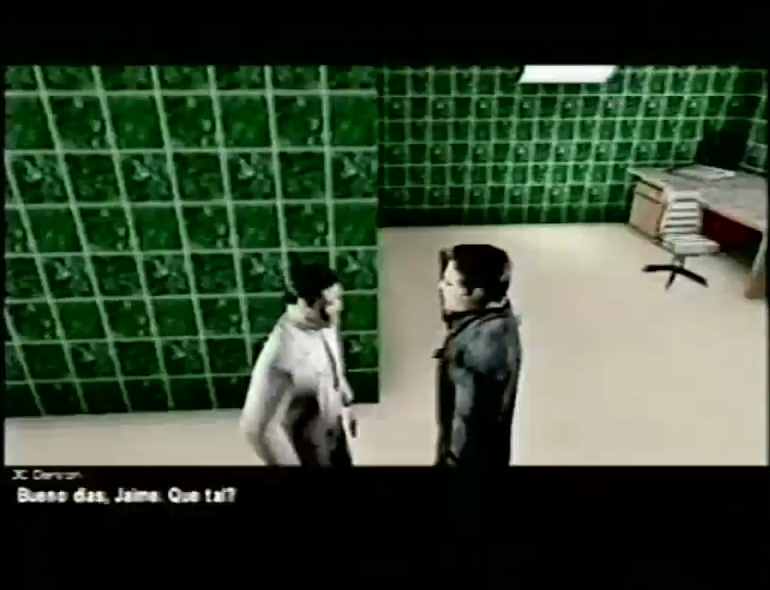 08:46 Conversation with Jaime Reyes. "Bueno das, Jaime. Que tal?"