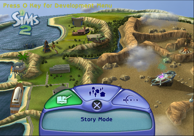 Press O Key for Development Menu Press O Key for Development Menu