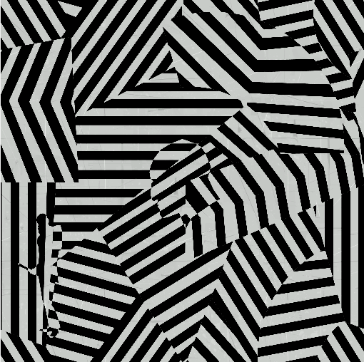 Dazzle camo. Intended for a Spy weapon of some sorts. Dazzle camo. Intended for a Spy weapon of some sorts.