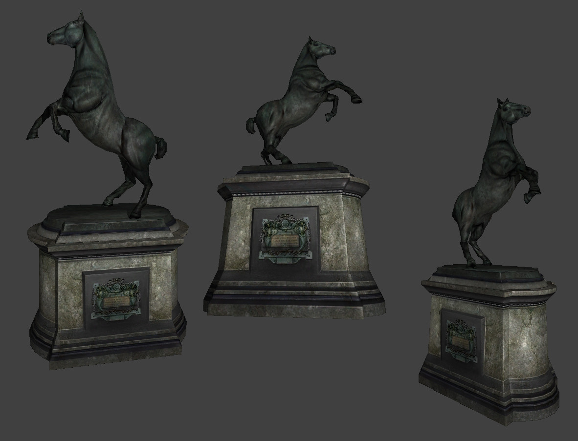 Horse Statue. Horse Statue.