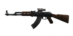 AK-47 with ACOG Scope.