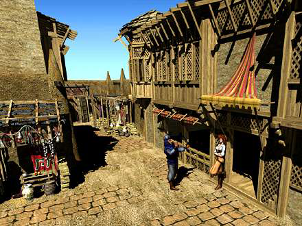 A promotional render of Lut Gholein.